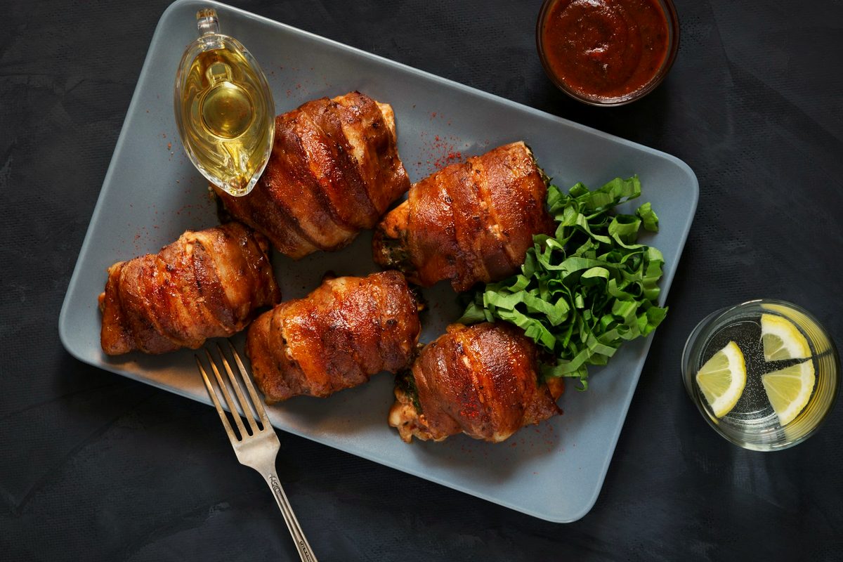 Bacon-Wrapped Chicken Breast