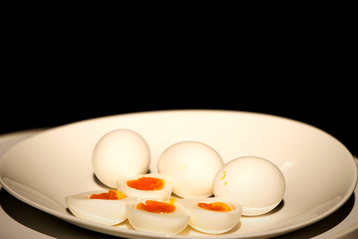 Boiled Eggs & Cheddar