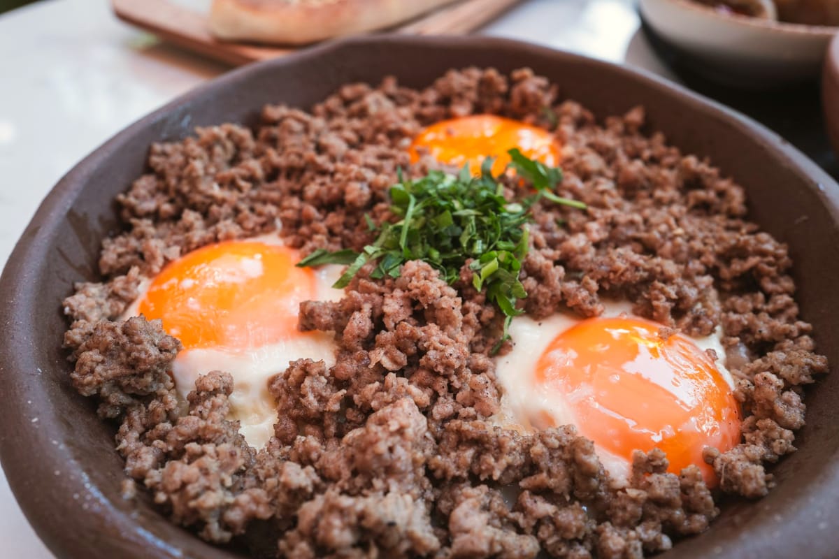 Beef & Egg Bowl