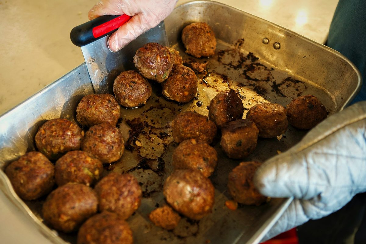 Cheesy Beef Meatballs