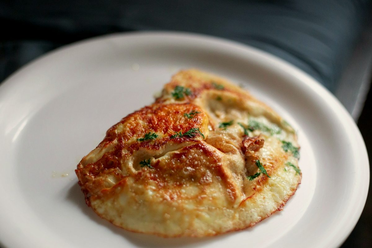 Shrimp & Cheese Omelet