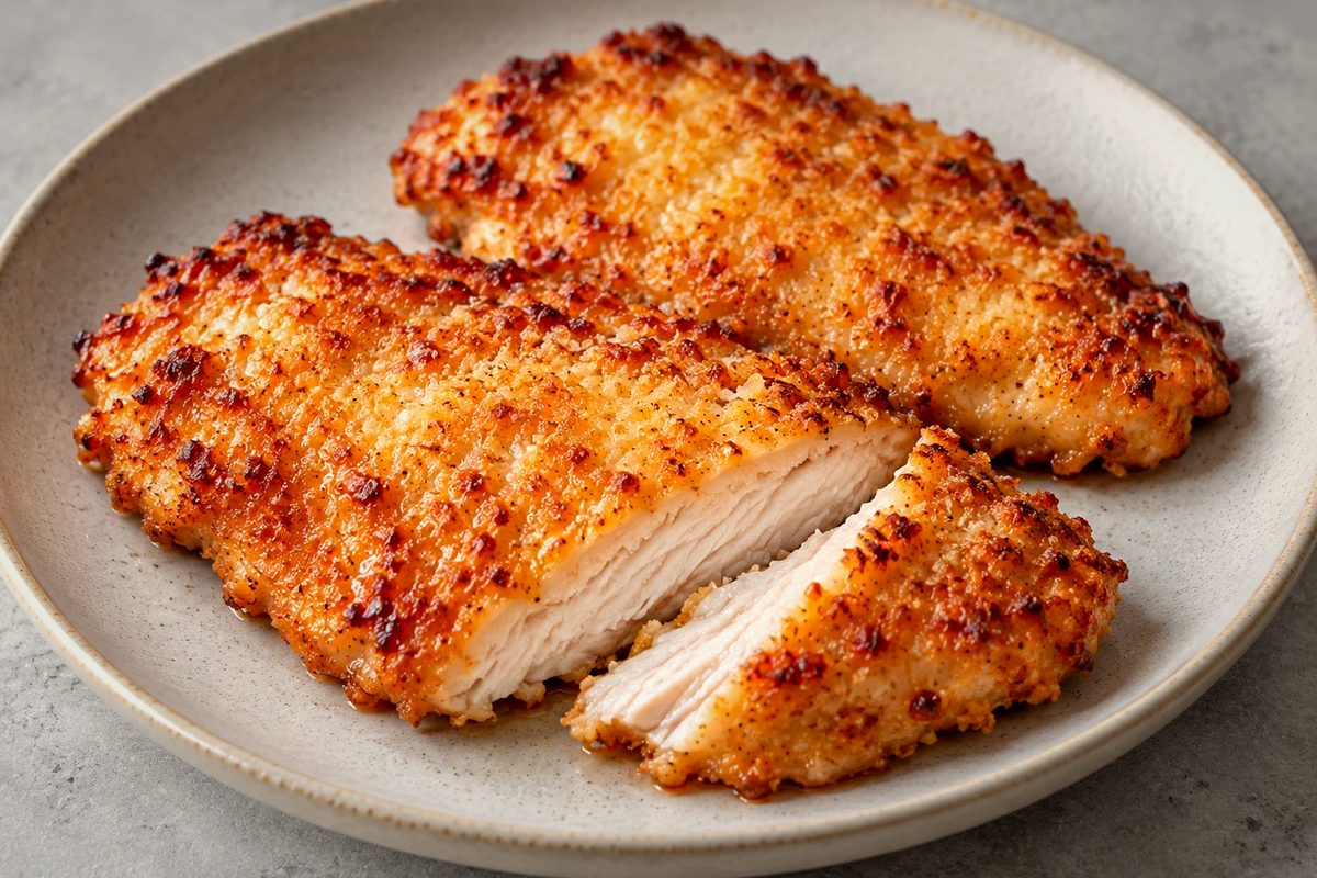 Parmesan-Crusted Chicken