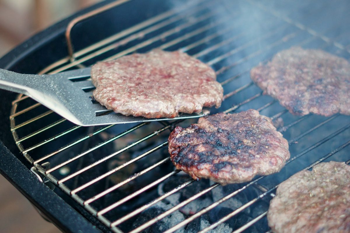 Cheese-Stuffed Burgers