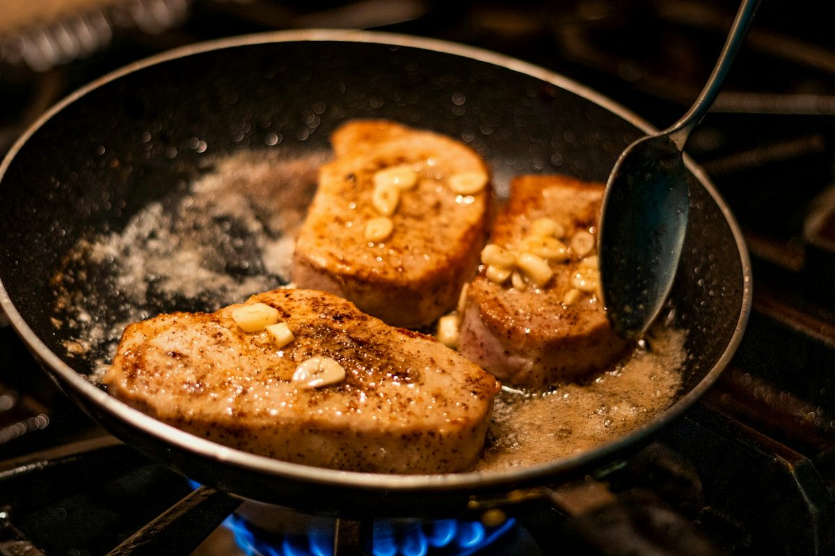 Bacon-Wrapped Pork Chops