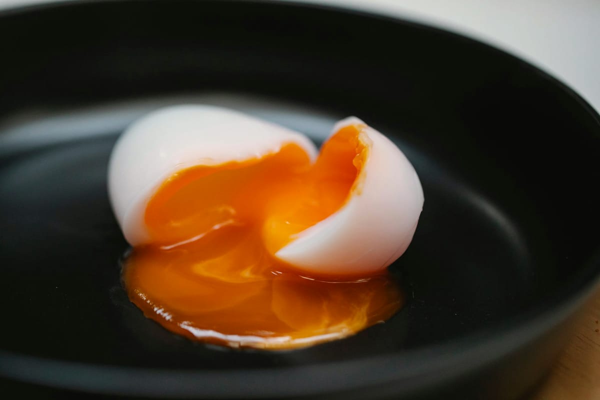 Soft-Boiled Eggs & Butter