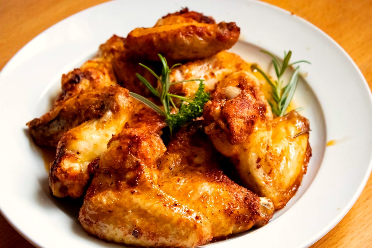 Crispy Baked Chicken Wings